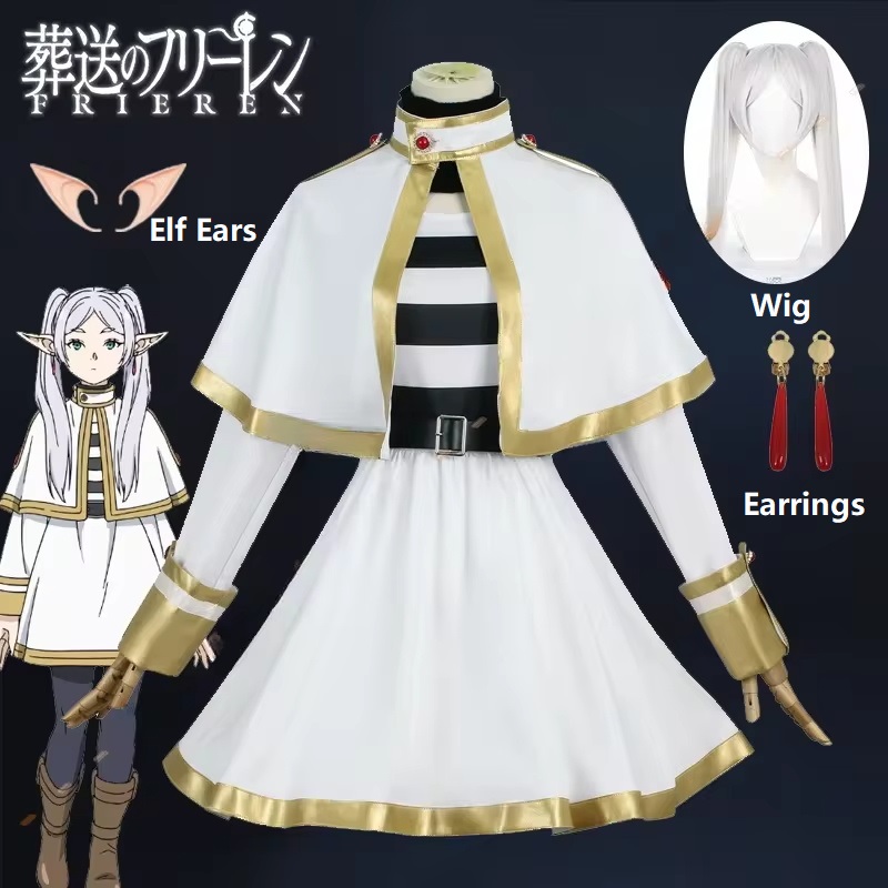 Frieren Cosplay Prop - Sousou No Frieren Cosplay Costume Wig