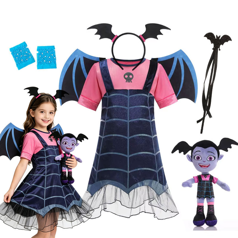 Cosplay Bat Prop - Kids Girls Vampire Bat Halloween Costume