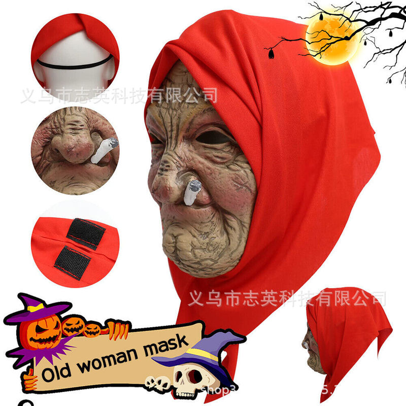 Le Cool Smoking Granny Mask La - огляд і ціна Cosplay Material For Prop