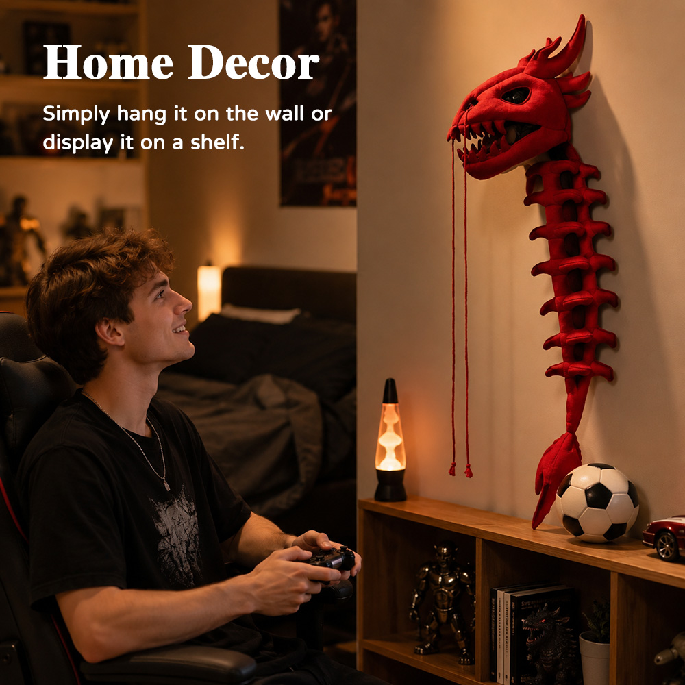 Dinosaur Skeleton Plush Headge - огляд і ціна Easy Cosplay Prop