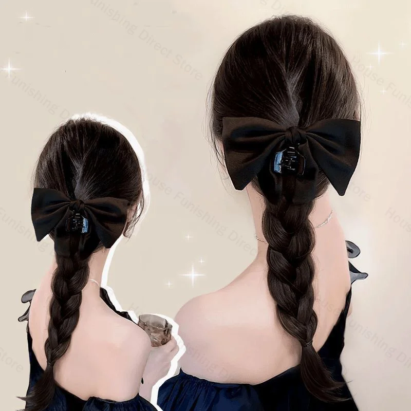 NEW Claw Clip Bow Wig Ponytail - огляд і ціна Cosplay Prop Bow