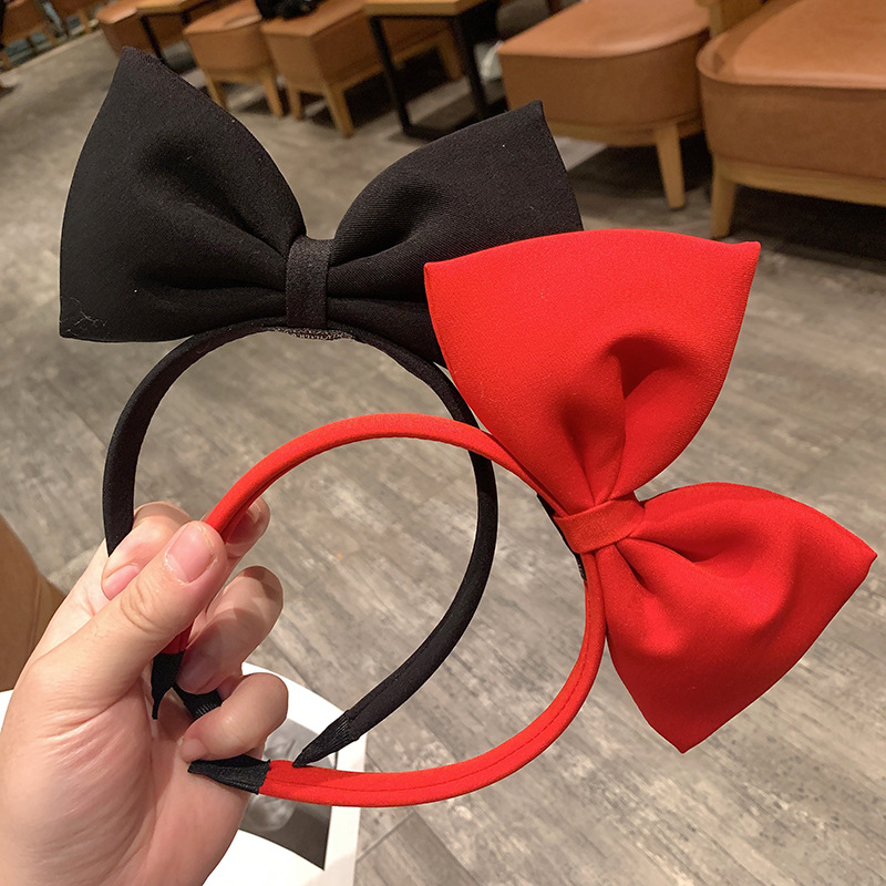 Cute Girls Red Big Bow Headban - огляд і ціна Cosplay Prop Bow