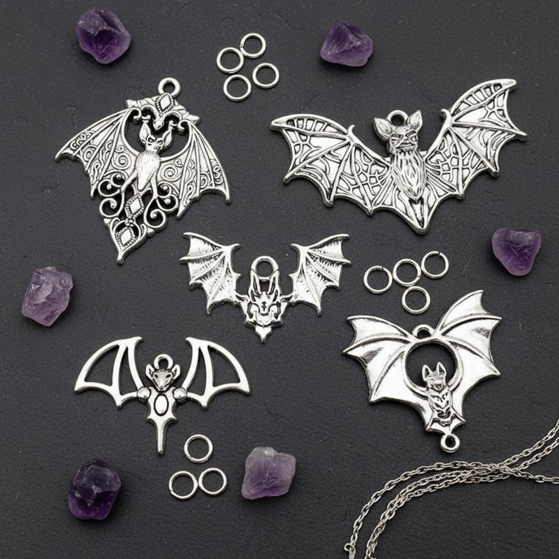 #@4pcs Gothic Vampire Bat Char - огляд і ціна Cosplay Bat Prop