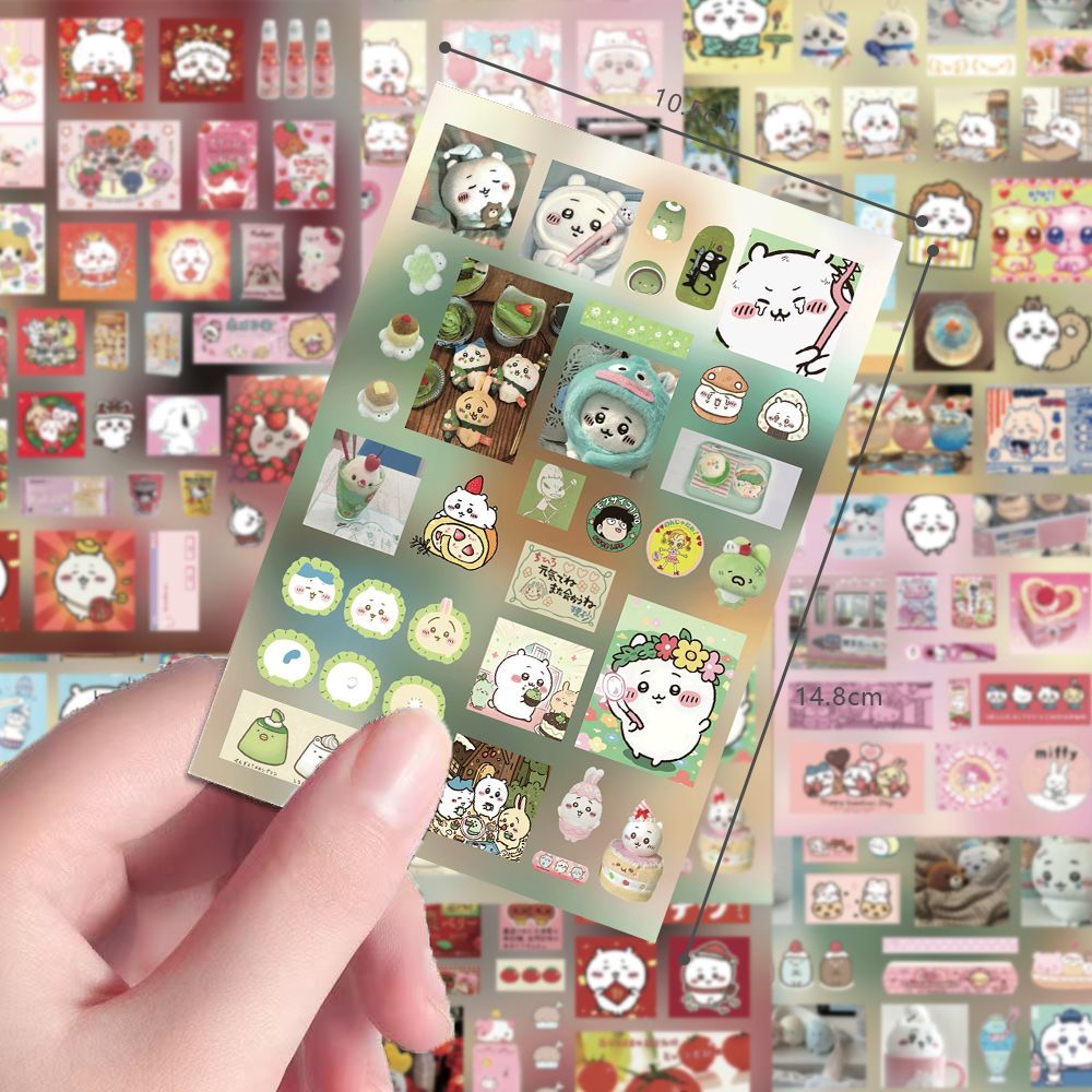 film stickers Chiikawa healing - огляд і ціна Cosplay Material For Prop