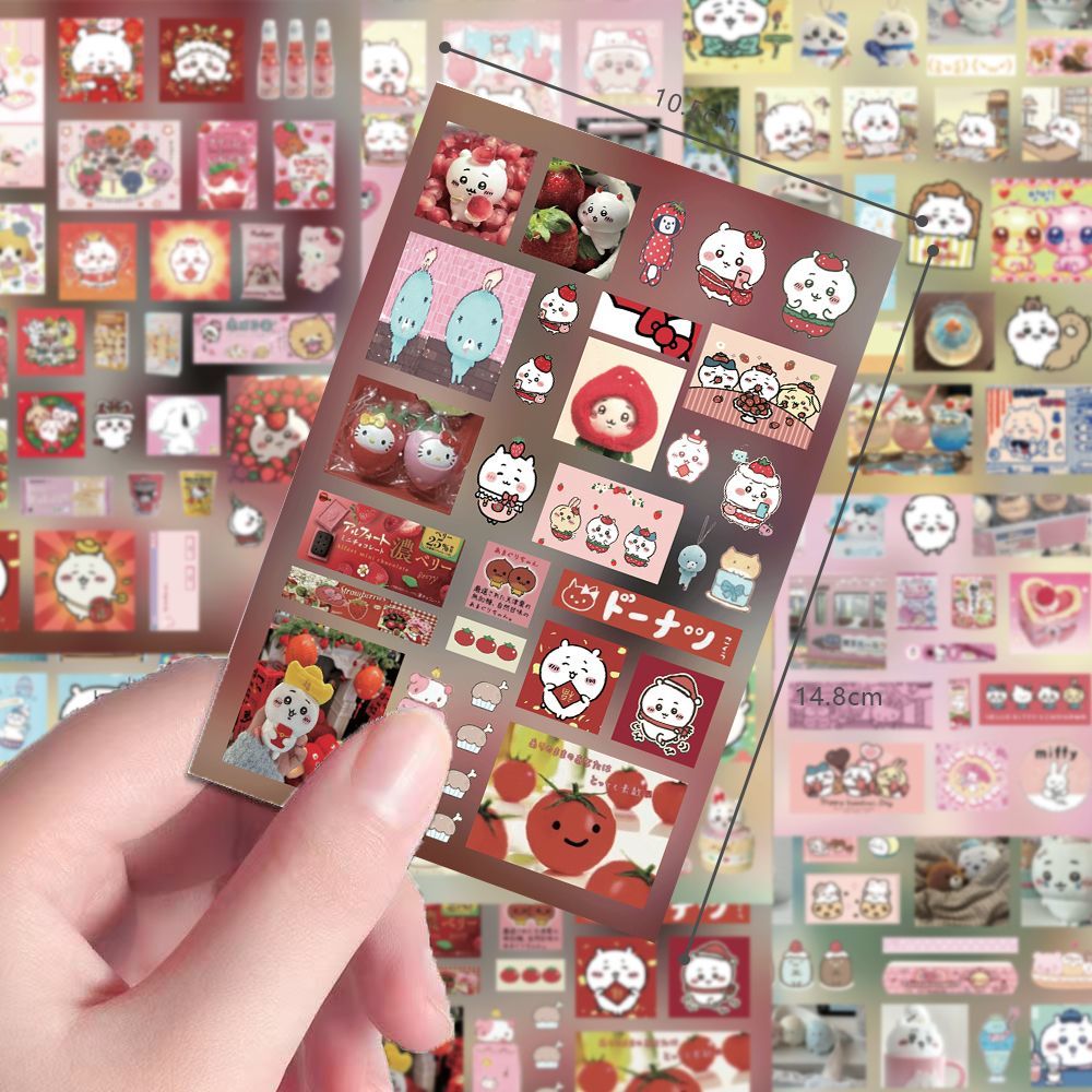 film stickers Chiikawa healing - огляд і ціна Cosplay Material For Prop
