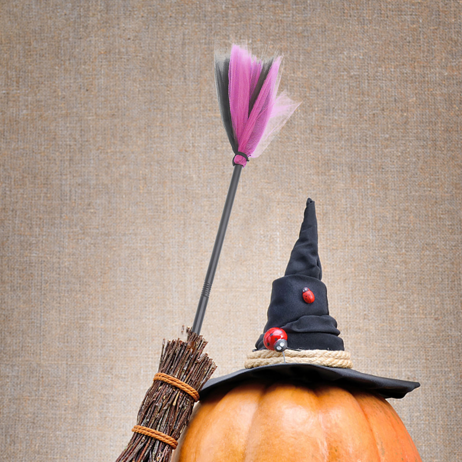 Halloween Broom Prop Witch Cos - огляд і ціна Easy Cosplay Prop