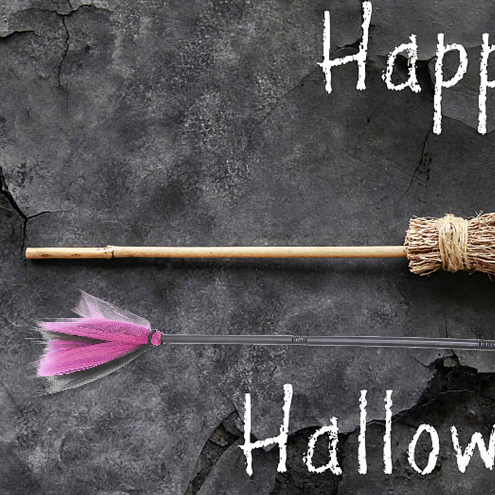 Halloween Broom Prop Witch Cos - огляд і ціна Easy Cosplay Prop