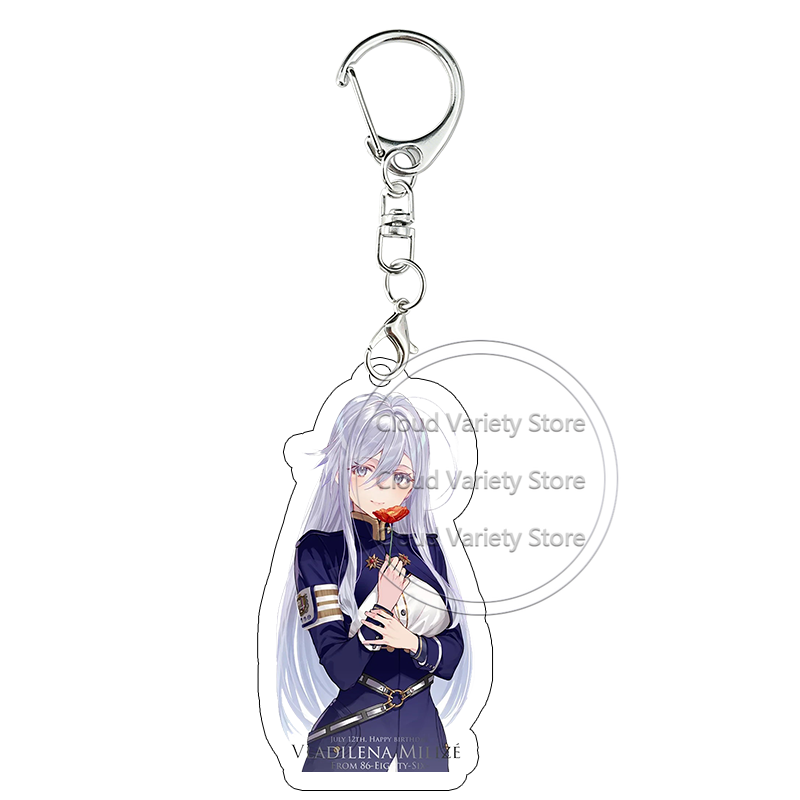 86 Eighty Six Acrylic Keychain - огляд і ціна Cosplay Prop Diy