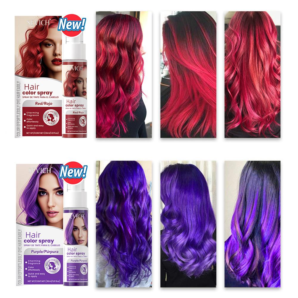 8 Colors Hair Color Spray Disp - огляд і ціна Hair Spray Color