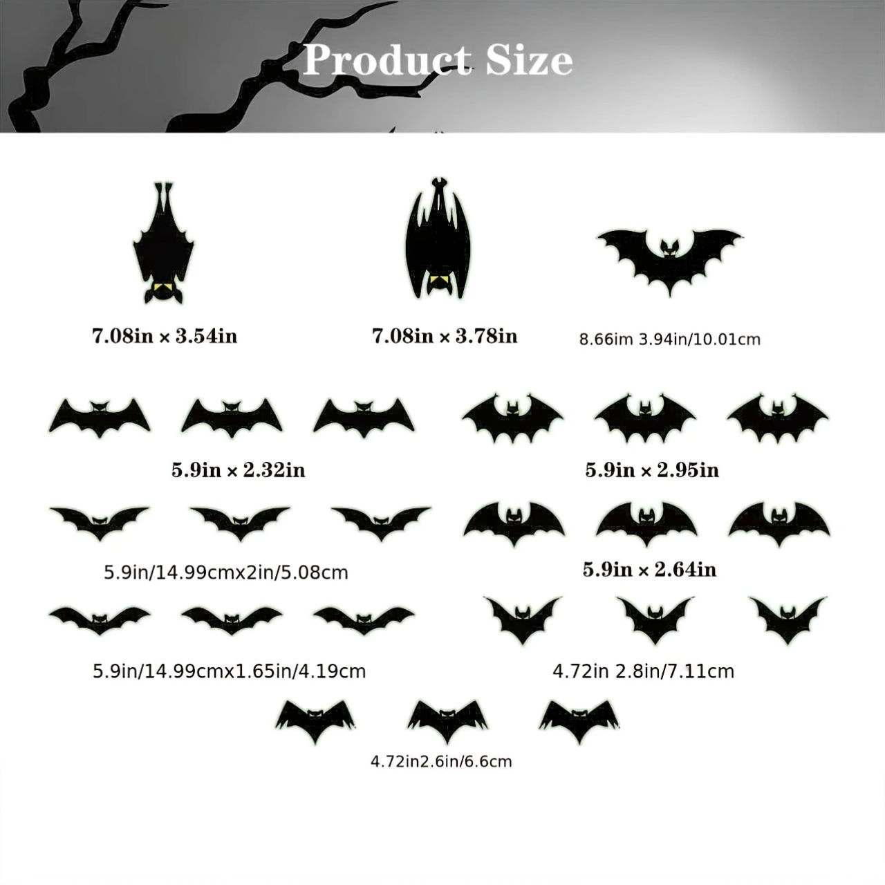 24 Halloween Magnetic Bats for - огляд і ціна Cosplay Bat Prop