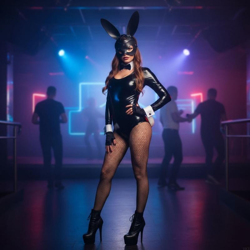 Soft PU Leather Rabbit Ears Ma - огляд і ціна Easy Cosplay Prop