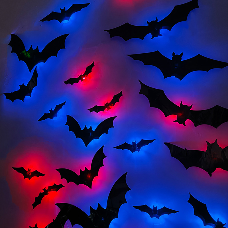 Halloween 3D Stereo LED Flash  - огляд і ціна Cosplay Bat Prop