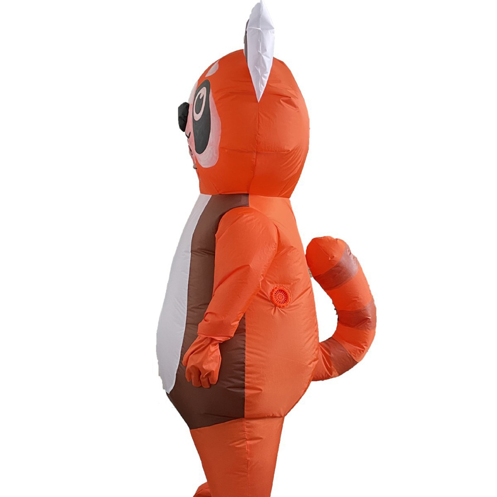 Orange Red Panda Inflatable Su - огляд і ціна Cosplay Prop Business