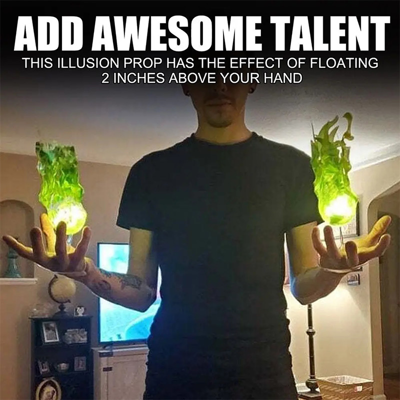 Halloween Floating Fireball Pr - огляд і ціна Cosplay Fireball Prop