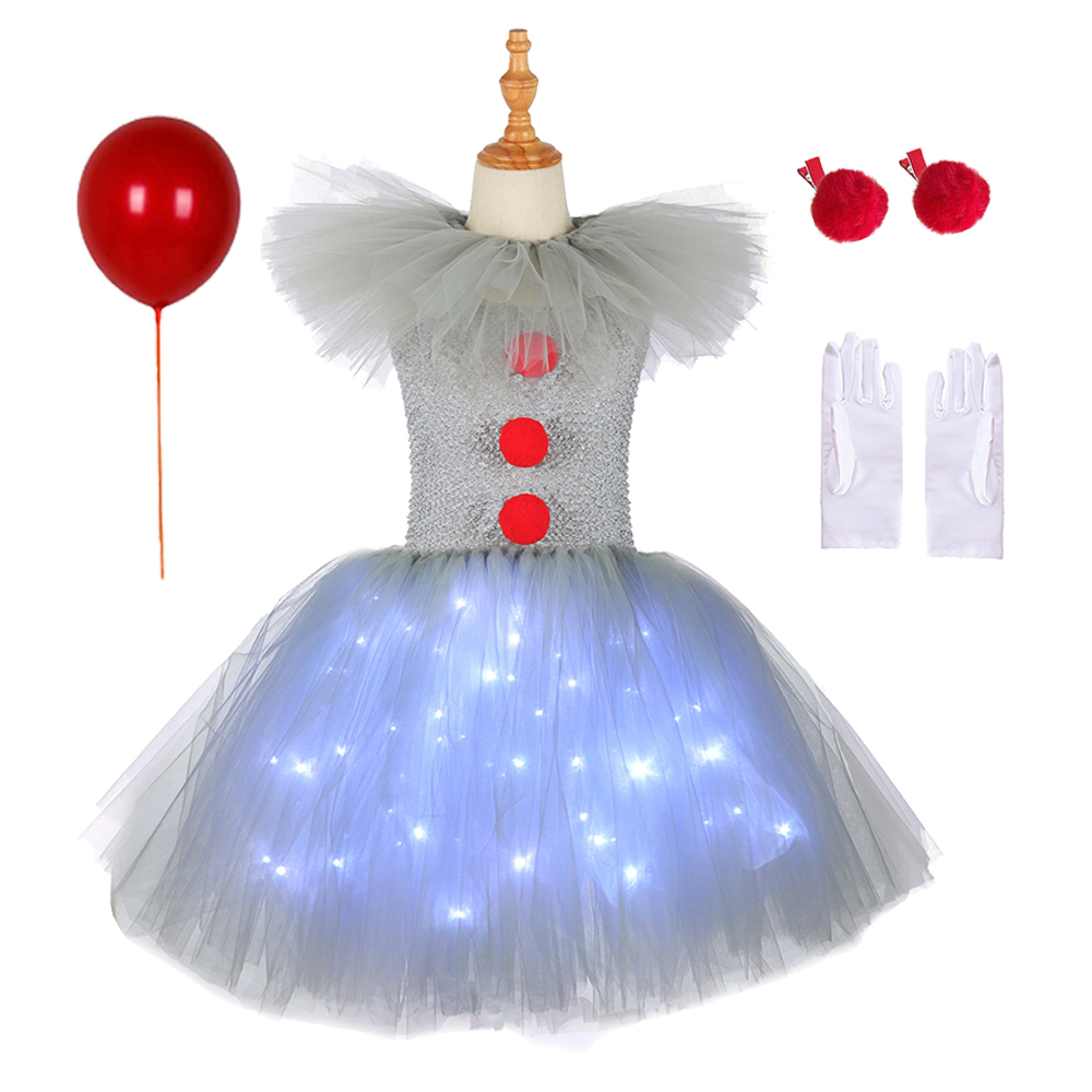 Gray Joker Girls Halloween LED - огляд і ціна Cosplay Prop Bow
