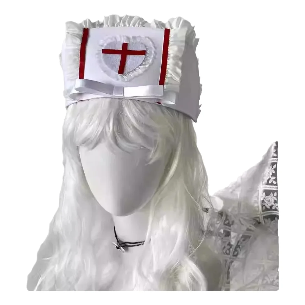Cosplay nurse cap hat Accessor - огляд і ціна Cosplay Prop Bow