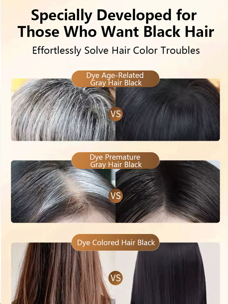 3 In 1 Easy Hair Dye Shampoo I - огляд і ціна Hair Spray Color