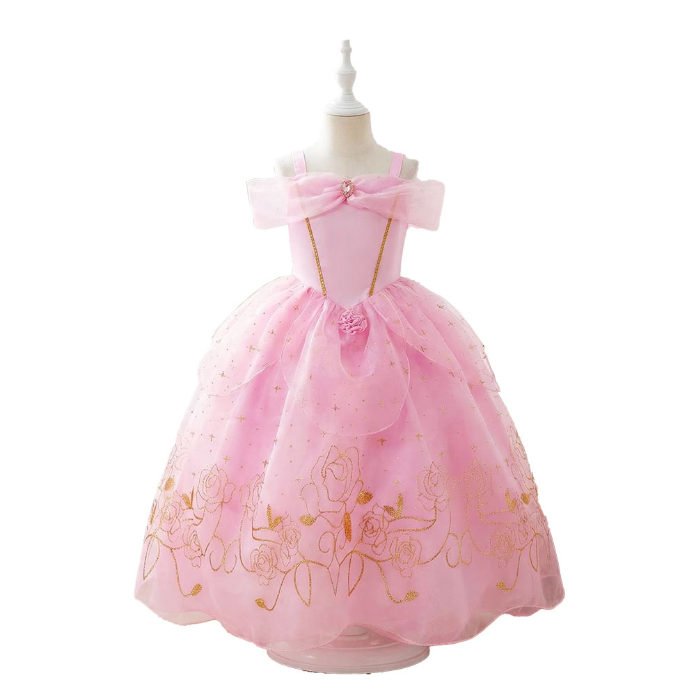 Girls Pink Princess Dress Off  - огляд і ціна Cosplay Prop Bow